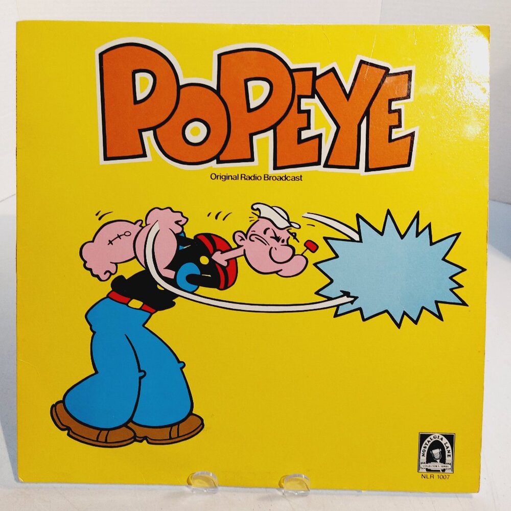 Popeye Original Radio Broadcast (Vinyl LP, 1979)
